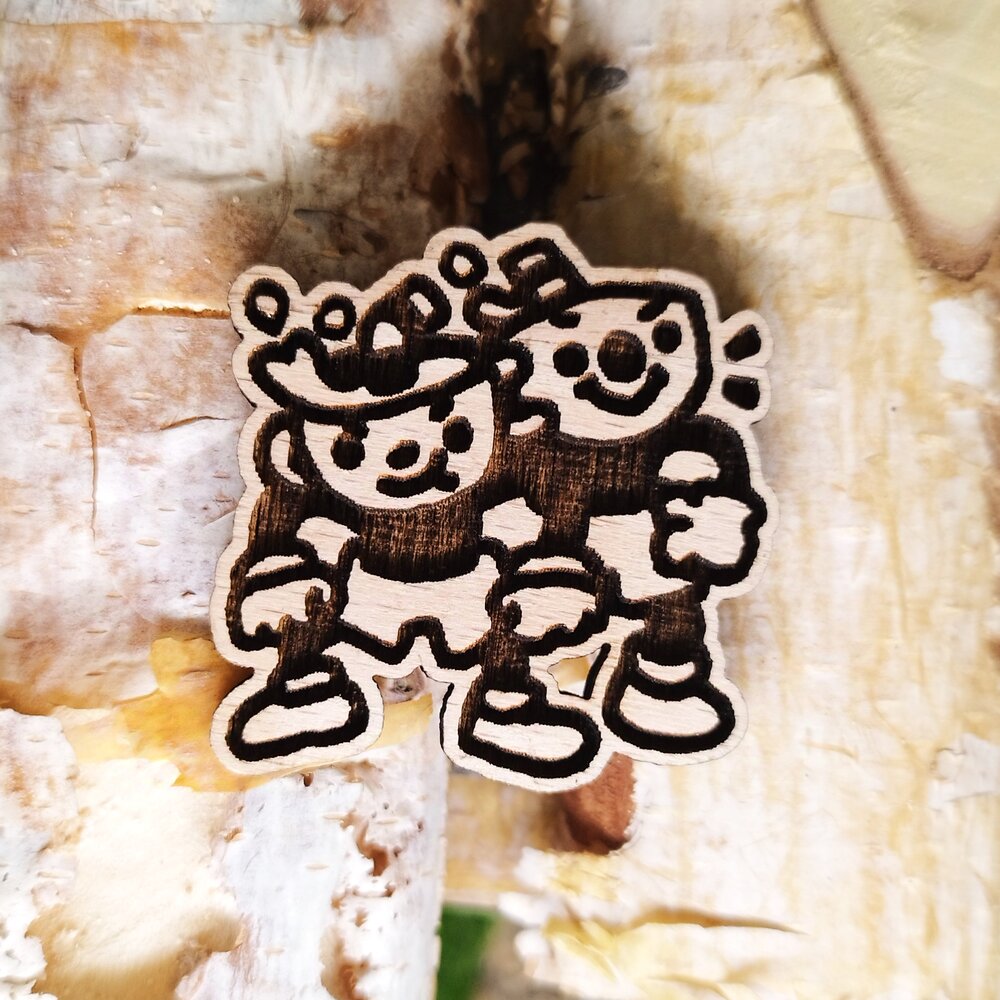 CUPHEAD WOOD PIN