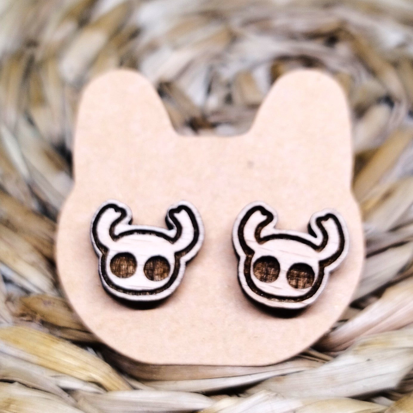 SMALL WANDERER WOOD EARRINGS