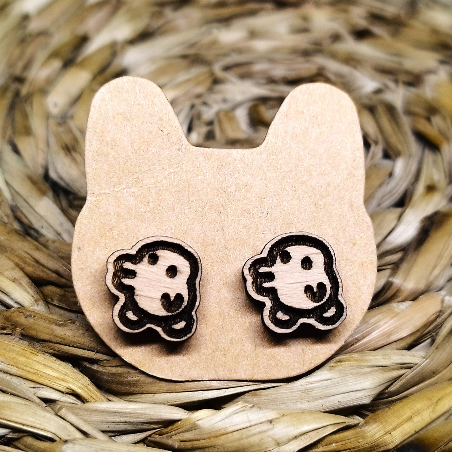 KUCHITAMA WOOD EARRINGS