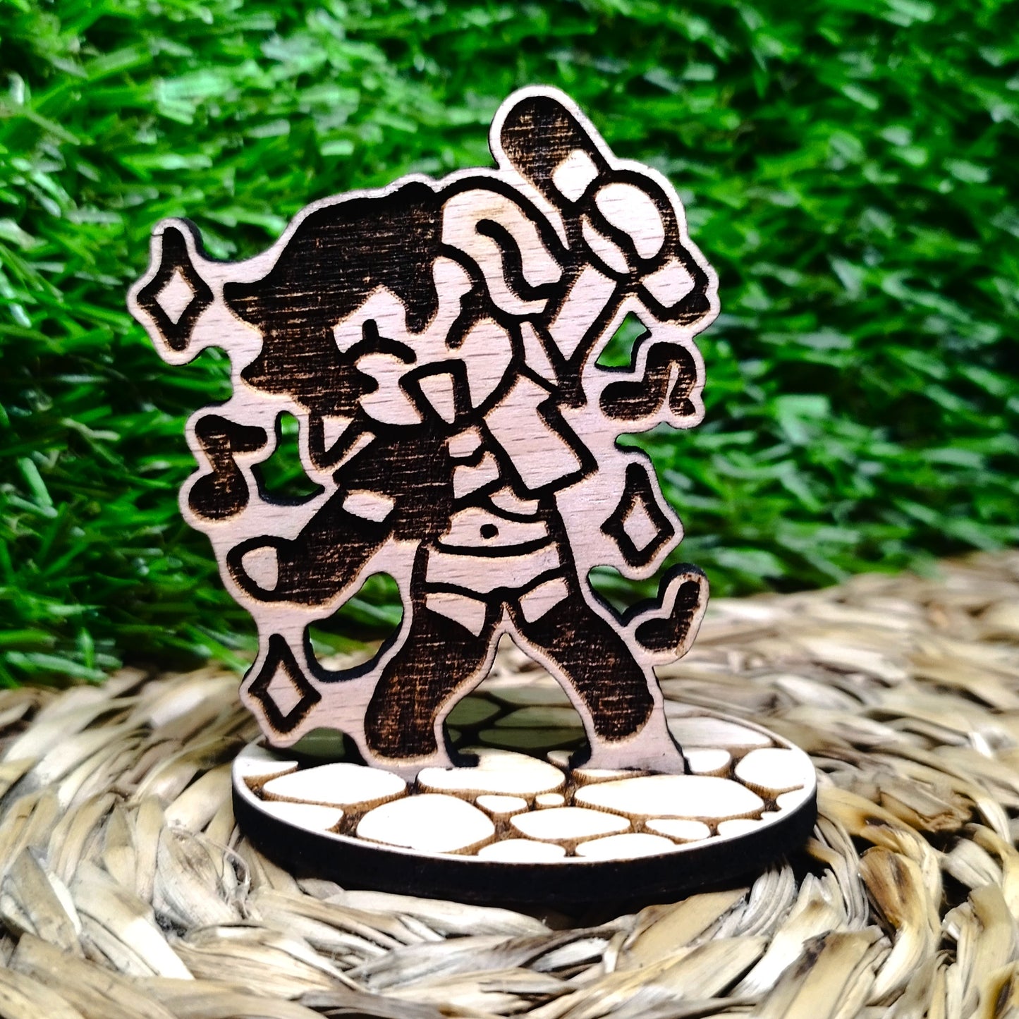 ICE & BEATS WOOD STANDEE