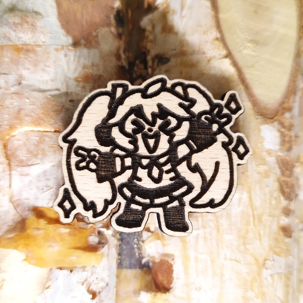 MIKU WOOD PIN