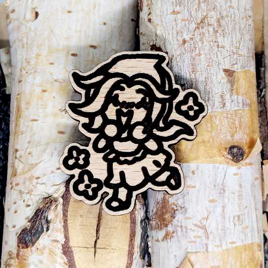 HACHI WOOD PIN