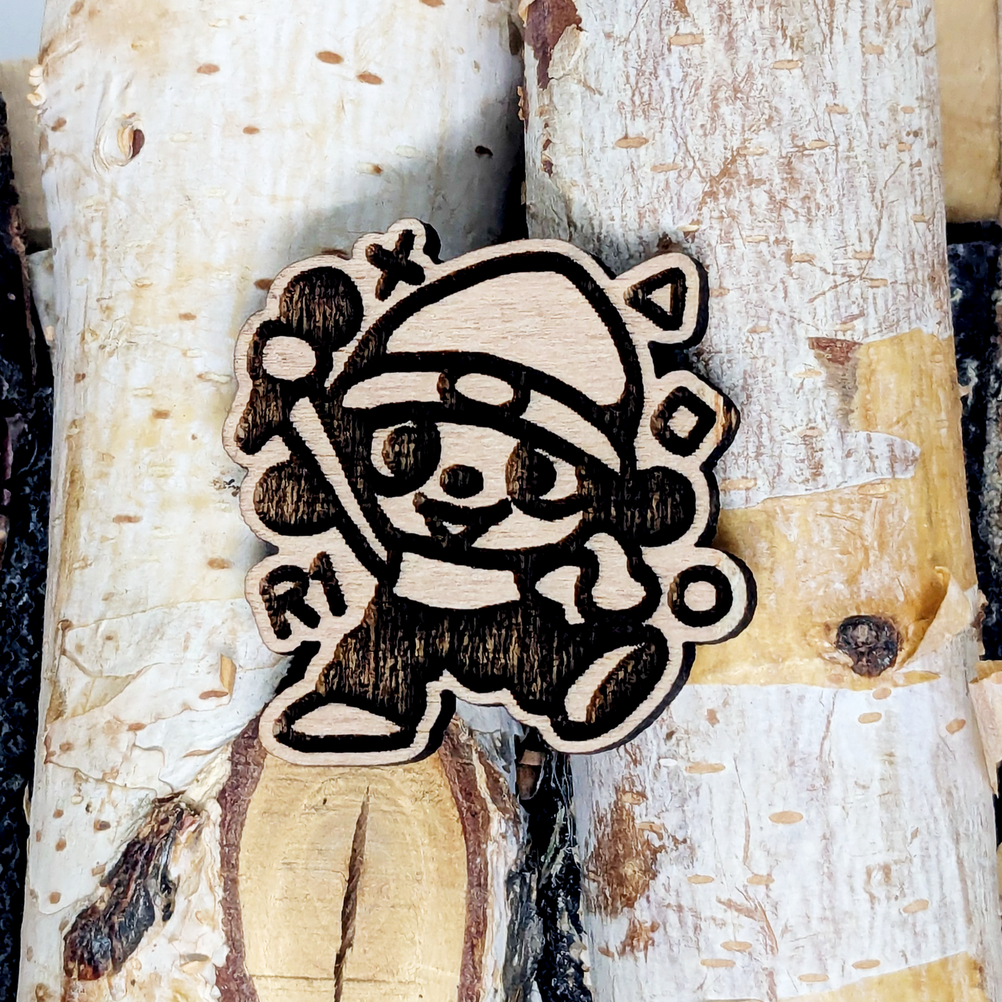 PAPARAPPA WOOD PIN