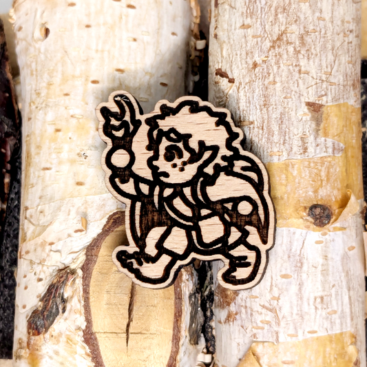 GARDENER HALFLING WOOD PIN