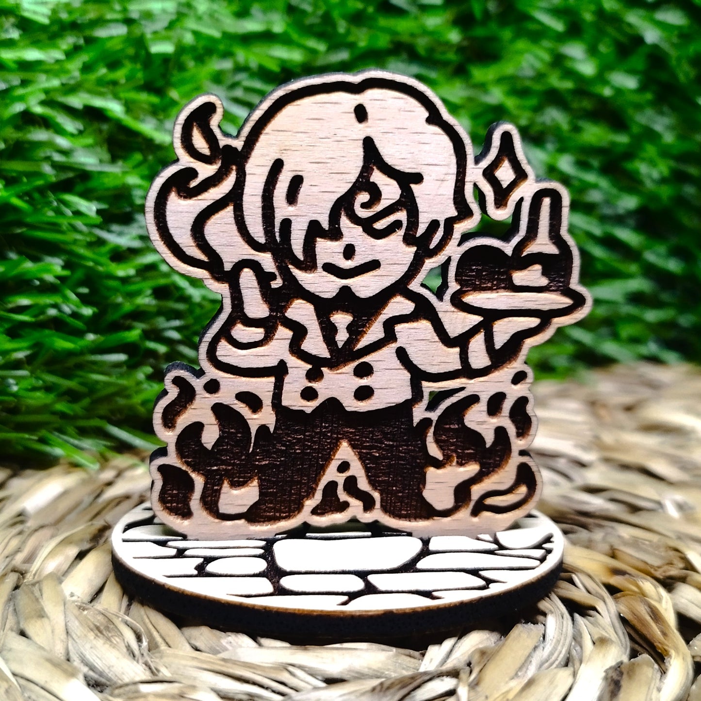 BLACKLEG CHEF WOOD STANDEE