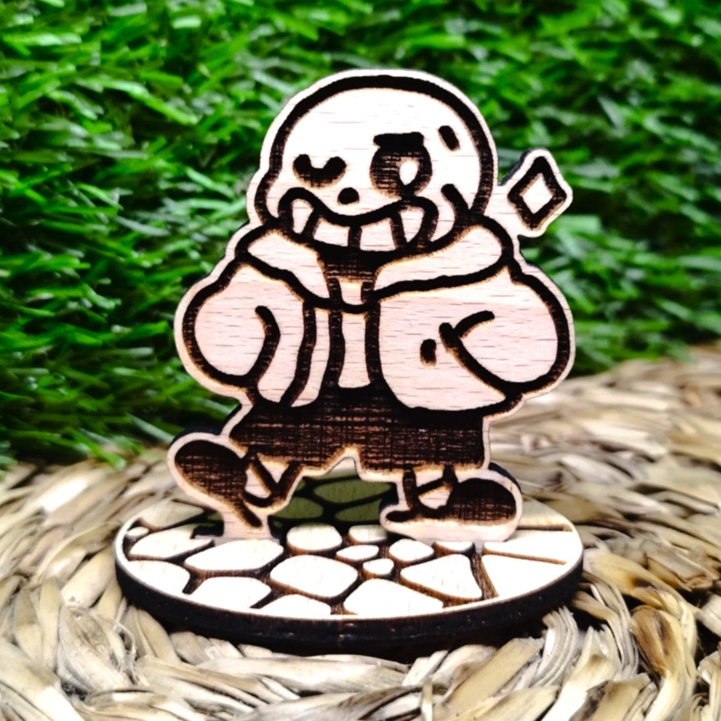 SANS WOOD STANDEE