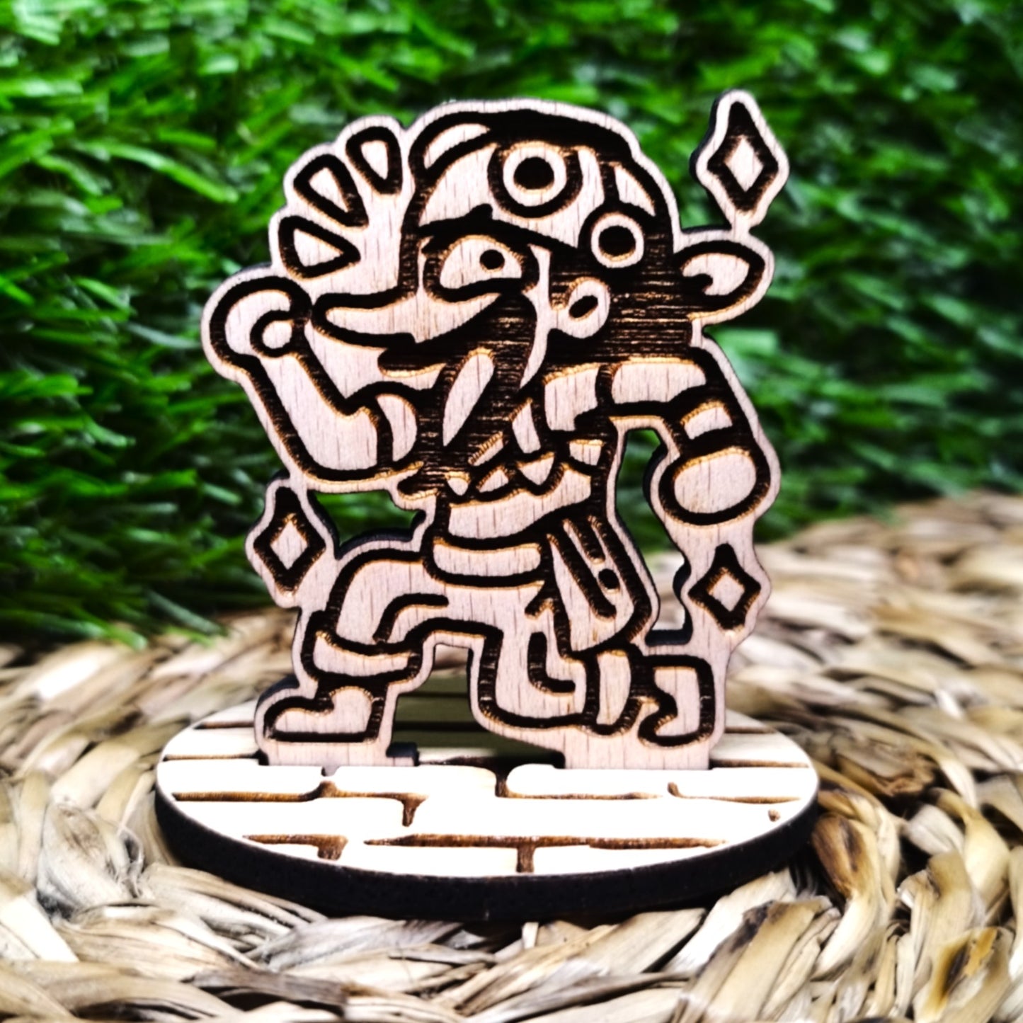 AWESOME SHOOTER WOOD STANDEE