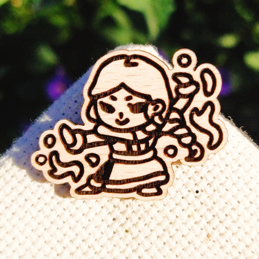 KATARA WOOD PIN