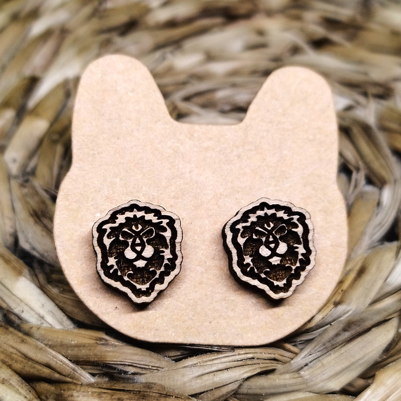 ALLIANCE WOOD EARRINGS