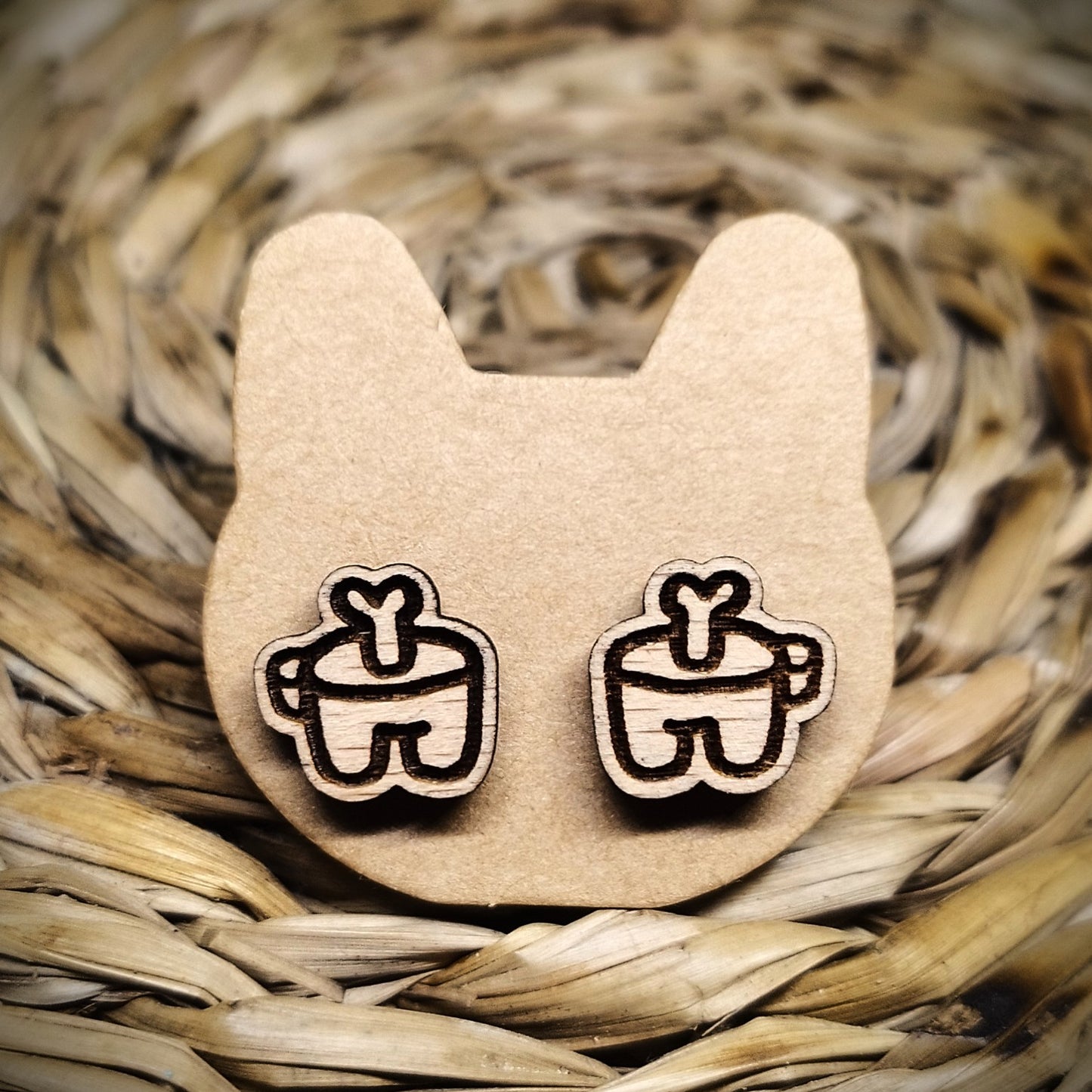 DEAD SUS WOOD EARRINGS