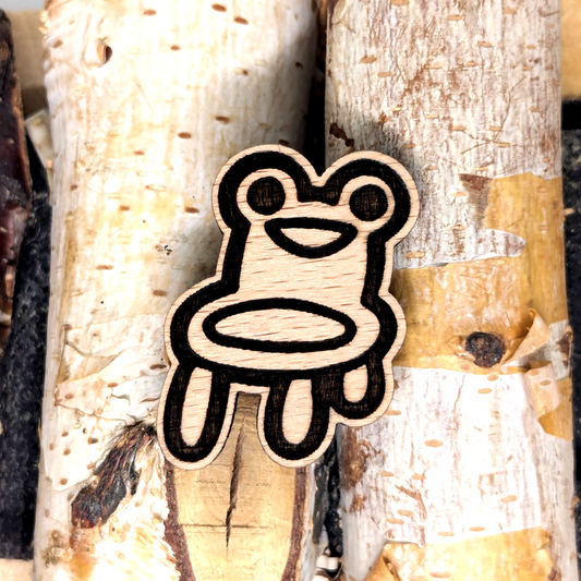 FROGGY CHAIR WOOD PIN
