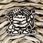 RANGER FROG WOOD PIN