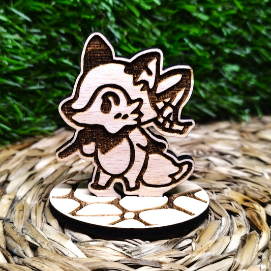 FOREST FOX WOOD STANDEE