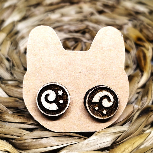 ANIMAL CROSSING FOSSIL EARRINGS