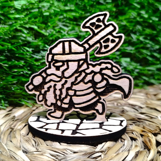 DWARF WOOD STANDEE