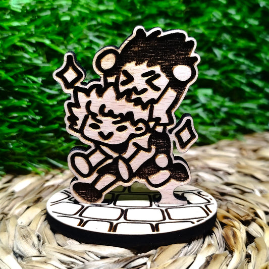 BEST FRIENDS WOOD PIN