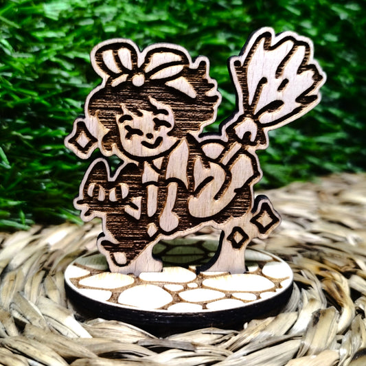 DELIVERY WITCH WOOD STANDEE