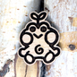 PIXI FROG WOOD PIN