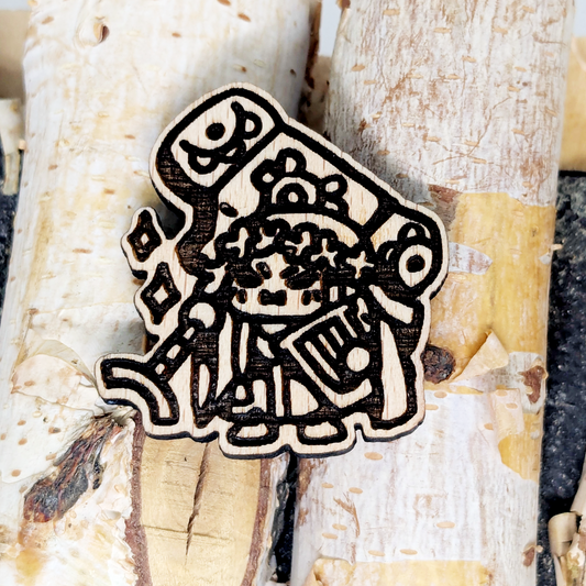 REVENANT WOOD PIN