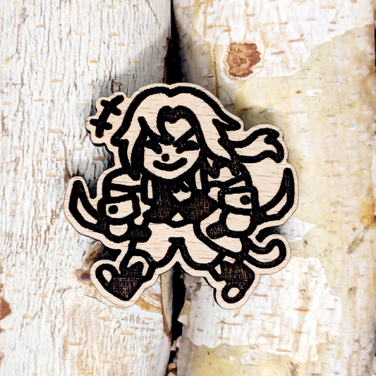 ZIDANE / YITAN WOOD PIN