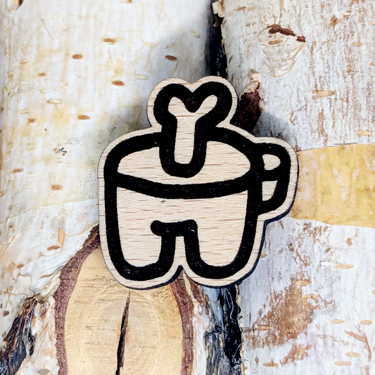 DEAD SUS WOOD PIN