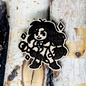 GARNET WOOD PIN