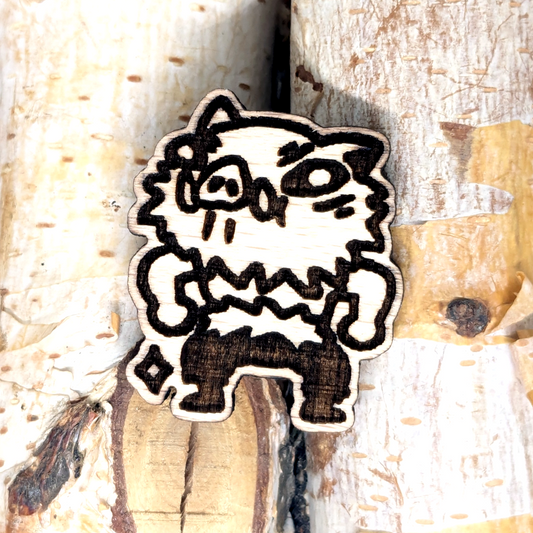 INOSUKE WOOD PIN