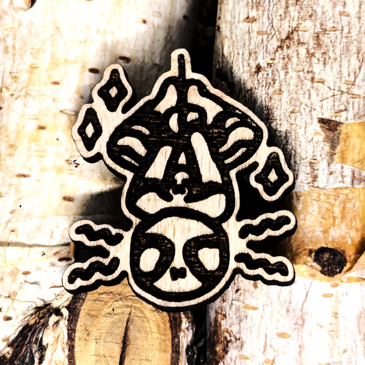 YOUR FRIENDLY NEIGHBOR WOOD PIN