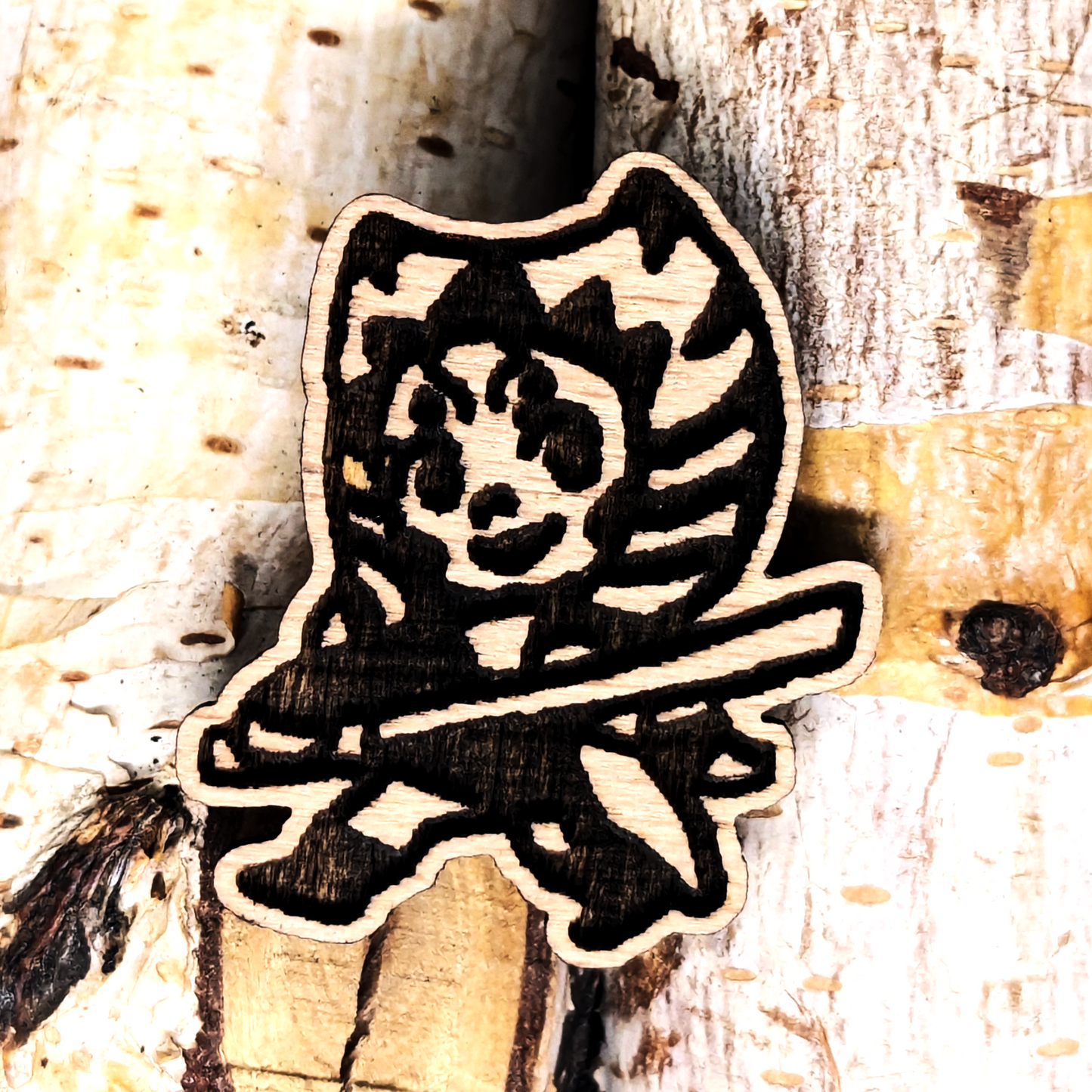 STAR APPRENTICE WOOD PIN