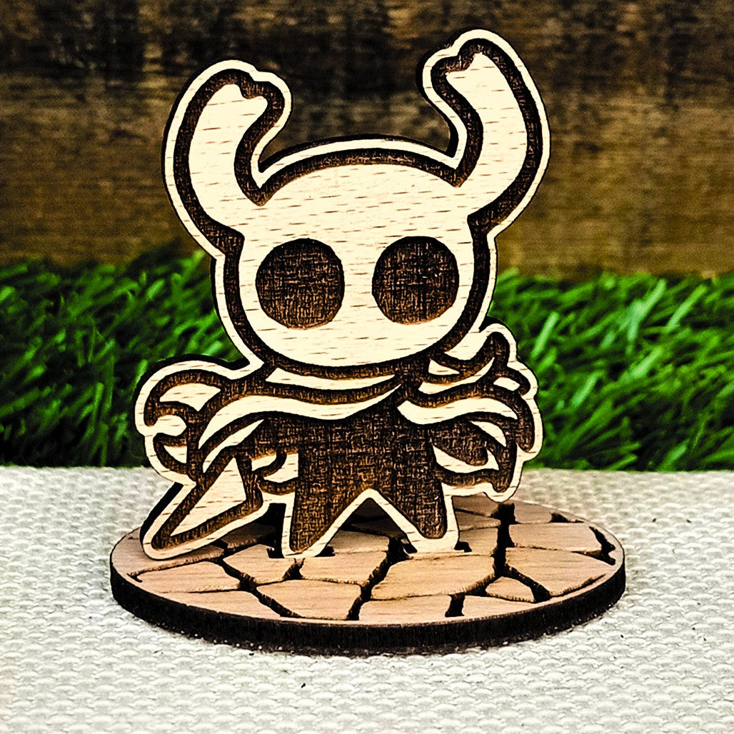 HOLLOW KNIGHT WOOD STANDEE