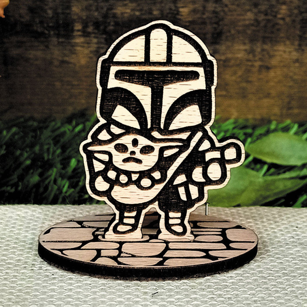 MANDO WOOD PIN