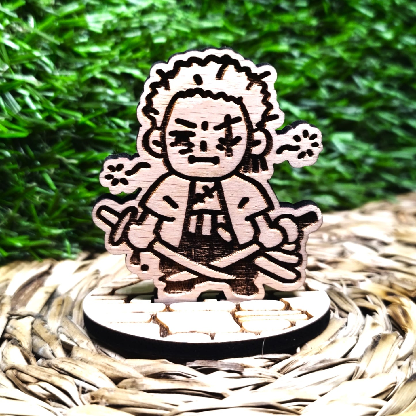 SLEEPY SWORDSMAN WOOD STANDEE