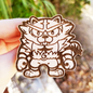 INCINEROAR WOOD PIN