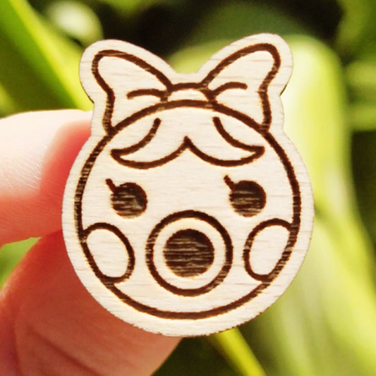 MARINA WOOD PIN