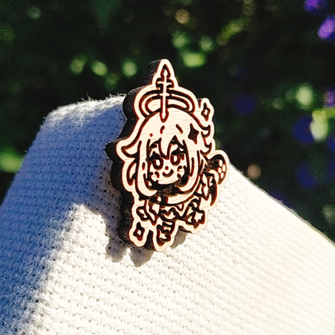 PAIMON WOOD PIN