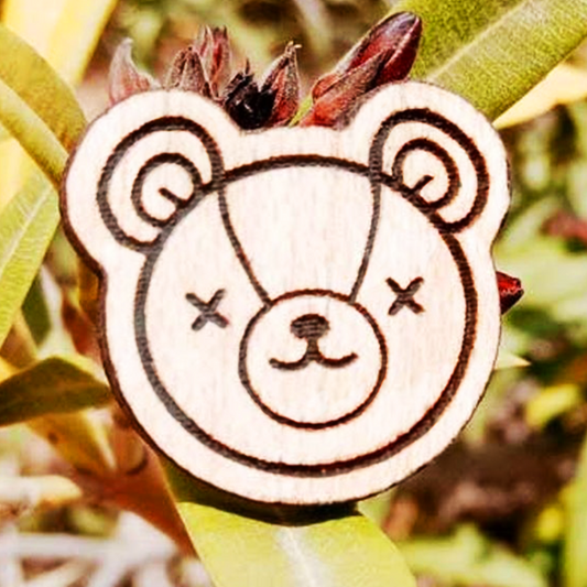 STITCHES WOOD PIN