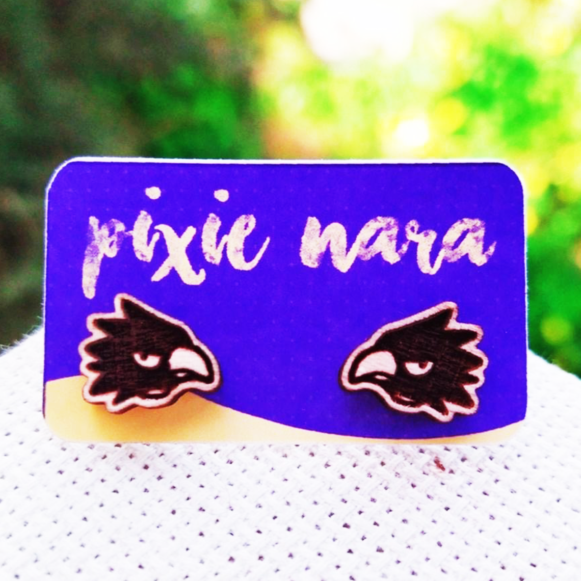 TOKOYAMI WOOD EARRINGS