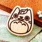 PIN DE MADERA DE TOTORO