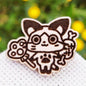 FELYNE MONSTER HUNTER WOOD PIN